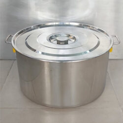 Nồi Inox 304 thấp ATMAX, dung tích 32 Lít Đáy 5 Lớp Kinh Doanh - Bảo Hành 5 Năm