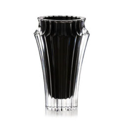 Lọ hoa pha lê Black Rogaska Crown Jewel